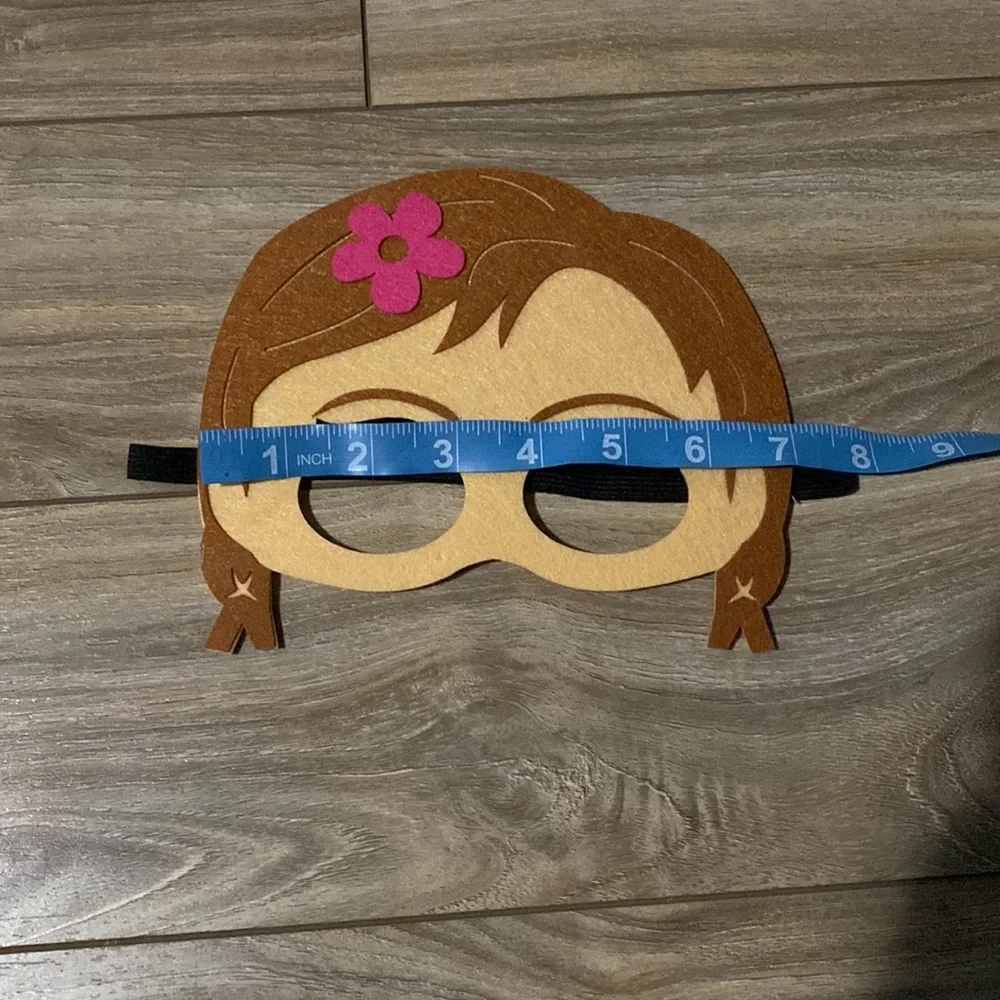 COPY - Disney Frozen’s Elsa & Anna Fun Felt Face Mask with Elastic Straps Brand…